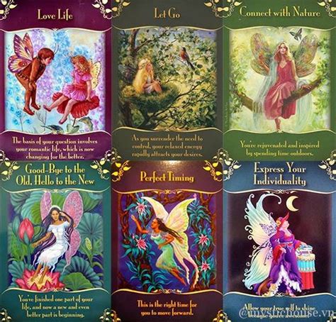 Magggical messages from the fairies oracle cards